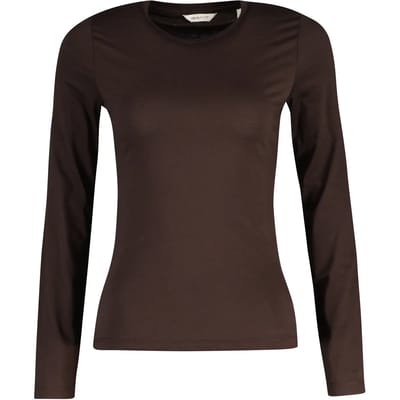 Katoenen lange mouw T-shirt dames Gant