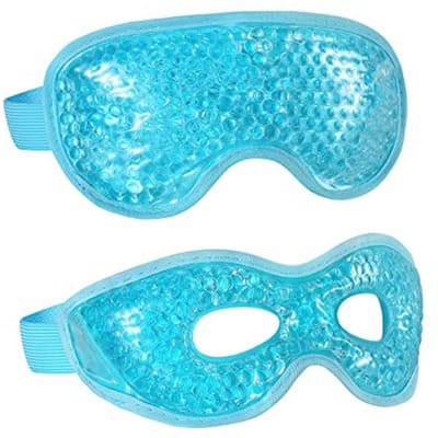 Herbruikbaar Oogmasker voor Warme en Koude Therapie - Voor Wallen, Donkere Kringen, Hoofdpijn, en Stressverlichting