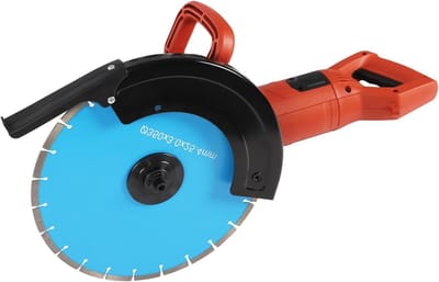 Elektrische Betonsnijder - Steenmachine Doorslijper - Materiaal Zagen - Stofvrij Nat Zagen - 3000W 13.5cm Diep - Rood