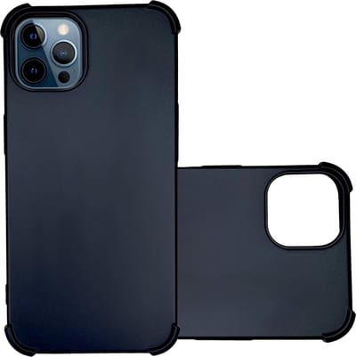 Zwarte Anti Shock Hoesje Geschikt Voor iPhone 13 Pro Max - ShockProof Hoesje