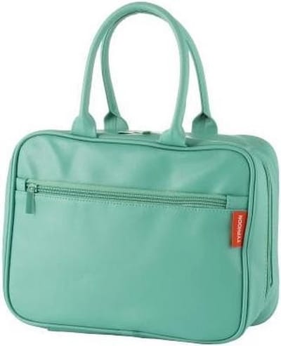 Typhoon pure lunchtas uit vegan leer blauw