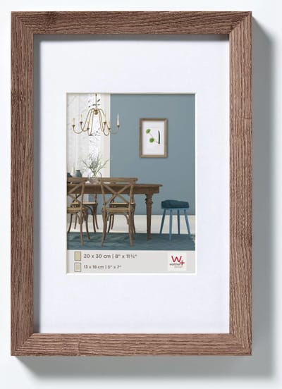 Walther Fiorito - MDF Houten lijst - Fotoformaat 13x18 cm - Walnoot