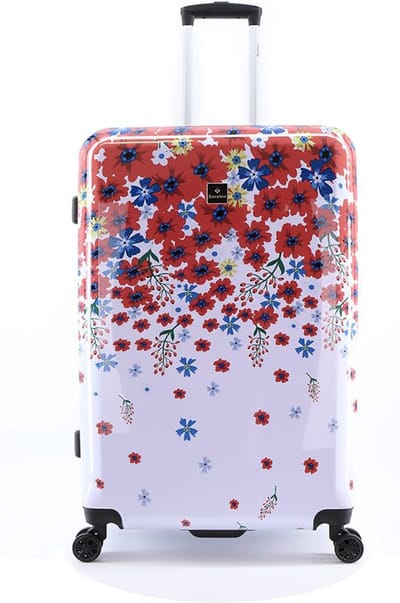 Saxoline Harde Koffer / Trolley / Reiskoffer - 76 cm (Large) - Blessing Print - Bedrukt / Large