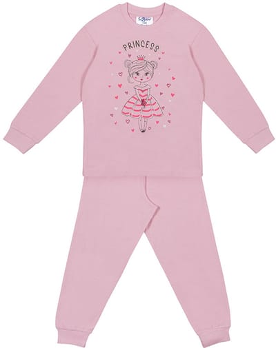 Fun2Wear - Pyjama Princess - Roze - Maat 86 -