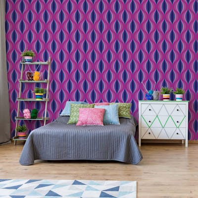 Fotobehang - Vlies Behang - Streamer - Geometrie - Kunst - 416 x 290 cm