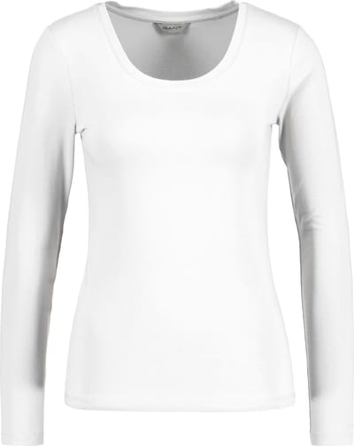 GANT Lange mouw SCOOP NECK TOP Set van 1