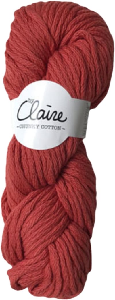 byClaire chunky cotton 004 brick - Haakgaren / Breigaren