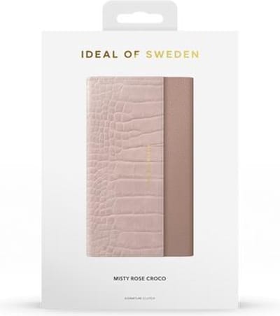 iDeal of Sweden Signature Clutch voor iPhone 11 Pro Max/XS Max Misty Rose Croco