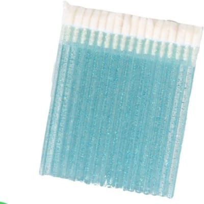 Wegwerp Crystal Wimpers Borstel Kam Wimpers Verlenging Mascara Wands Make-up Professionele make-up Beauty Tool blauw