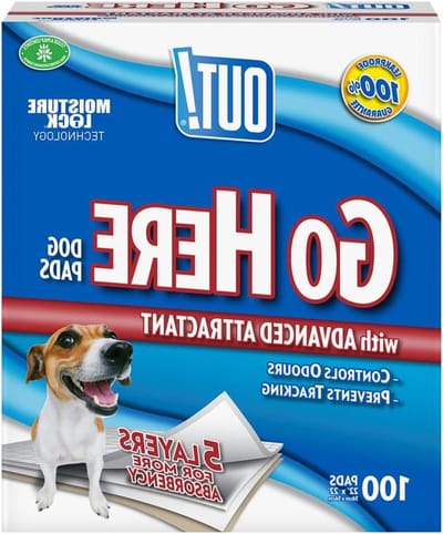 Absorberende huisdier en puppy training pads - 100 pads met snelle absorptie incontinentie onderlegger