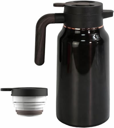 Thermoskan - Roestvrijstaal - Dubbelwandig Geïsoleerd - 36 uur Warm en Koud - Voor Koffie, Thee, Water