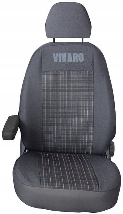 Premium Stoelhoes - Ford Transit MK8 2014-2025 - Bestuurdersstoel - 1-zits - Hoogwaardige Stoffering - PREMIUM Lijn