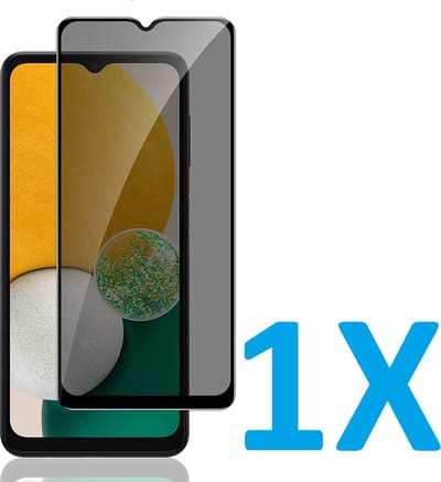 Screenprotector Glas - Privacy Tempered Glass Screen Protector Anti-Spy Geschikt voor: Samsung Galaxy A23 5G A236 / A13 4G - 1x