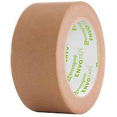 Verpakkingstape envirotape Envo Tape® 4500, robuust, 6 rollen elk L 50 rm x B 50 mm, 100 % recyclebaar, papier & natuurrubber, bruin