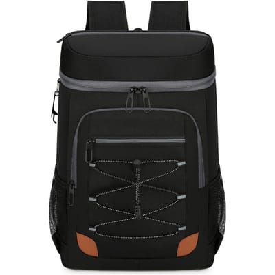 Sac à dos isotherme étanche avec compartiment à déjeuner Sac à dos de camping résistant à l'eau pour pique-niques, voyages, activités sportives Utilisation pratique
