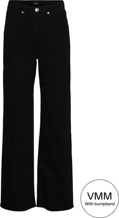 Vero Moda Maternity Zwangerschapsjeans met wijde pijpen Wide leg fit Jeans