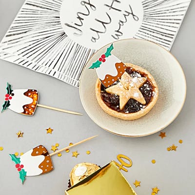 Kerst Pudding - 6 stuks