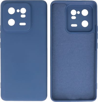 Fashion Backcover Telefoonhoesje - Color Hoesje - Geschikt voor de Xiaomi 13 Pro 5G - Navy
