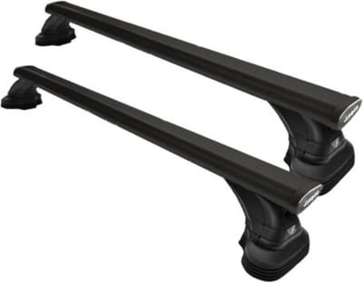 Dakdragers geschikt voor de Toyota Corolla Cross vanaf 2022 met fixpoints - Aluminium - Hoog laadvermogen 100kg - Wingbar Zwart - Merk Farad