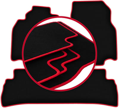 CARLUX-RED automatten voor: Nissan Cube Z12 Keicar (2008-2011)