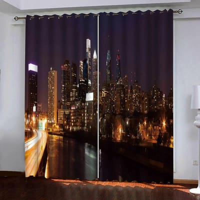 Hoge Verduisterende Gordijnen Engel Architectuur Monumenten Verdriet Gotische Mystiek Thema Griekse Kunstwerken Dik Verduisterend Materiaal Gordijn W55 X H120cm X 2&Grommet Top