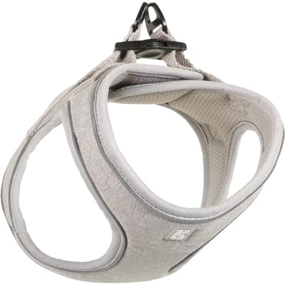 Duvoplus - Hondentuigje - Hond - Ultimate Fit Kleine Hond Harnas M - 45-50cm Grijs - 1st