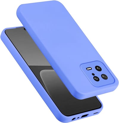Cadorabo Hoesje geschikt voor Xiaomi 13 5G in LIQUID LICHT PAARS - Beschermhoes gemaakt van flexibel TPU silicone Case Cover
