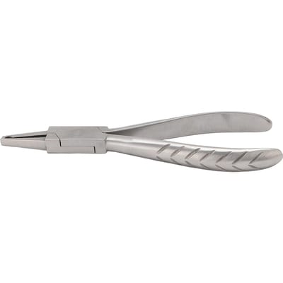 Pinces de réparation de plaquettes de nez Acier inoxydable Outil de dévissage de lunettes pour l'assemblage de pièces de lunettes gray