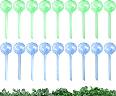 18 Stuks Irrigatieballen voor Planten, Watergeefballen voor Binnen en Buiten, Ideaal voor Potplanten en Tuinplanten, 13 x 5 cm