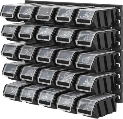 Gereedschapswandrek 58 x 39 cm - Robuust en Uitbreidbaar Opslagsysteem voor Werkplaats