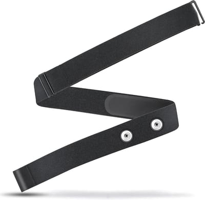 Verstelbare Hartslagband voor Sensoren, Bluetooth en Ant+ Compatibel met Diverse Merken zoals Garmin en Polar, 70cm tot 105cm