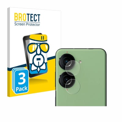 Screenprotector 3 Stuks voor ASUS ZenFone 10 (ALLEEN Camera Lens) Beschermglas transparant