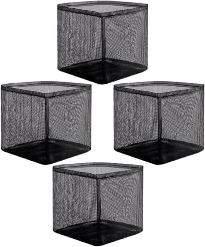 Plantenmanden - Waterplant zakken - Vijver decoratie - Ademend mesh ontwerp - 4 stuks - A