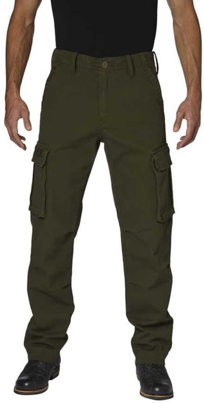 ROKKER Cargo Olijf Jeans - Maat 34/32 - Broek