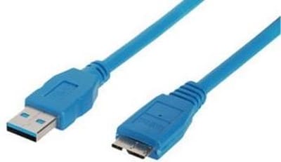 shiverpeaks BS77193 USB-kabel 3 m USB 3.2 Gen 1 (3.1 Gen 1) USB A Micro-USB B Blauw