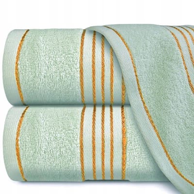 Tiwano Mint Groen Badstof Handdoek 30x50cm - Zacht & Absorberend
