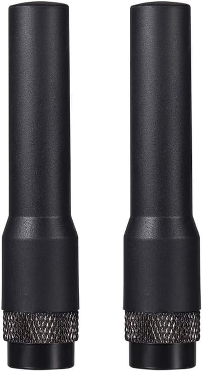 Dual Band VHF UHF Portofoon Antenne 136-174 MHz 400-470 MHz - 2 Stuks SMA Mannelijke Zachte Antenne