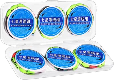 Visdobbers Set - Gevoelige Dobbers - Nachtvissen Vissen - Duurzaam Nylon Materiaal - 6 Stuks