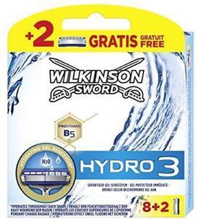 Wilkinson Hydro 3 8+2 scheermesjes