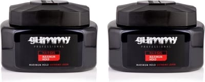 Gummy Hair Gel Maximum Hold 500ml (2-Pack)