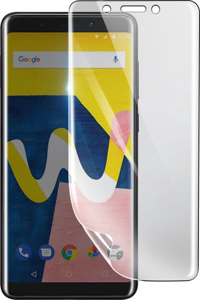 3mk, Geschikt voor Wiko View Lite, Schokbestendige Hydrogel Screenprotector, Transparant