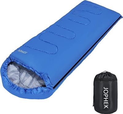 slaapzak / Premium Slaapzak Volwassenen & Kinderen - Warme 3-4 Seizoenen, Waterdichte Lichtgewicht Slaapzak voor Mannen, Vrouwen, Kamperen, Festivals & Buitenshuis met Compressiezak