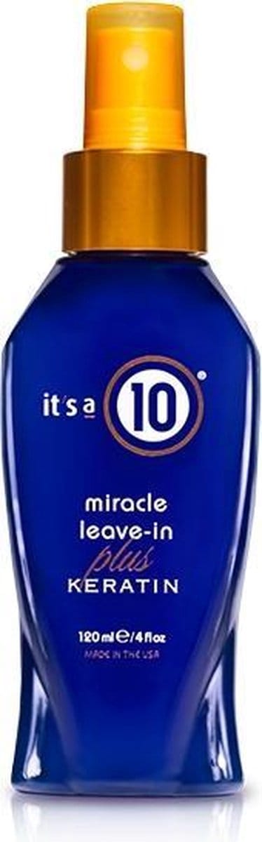 It's a 10 Miracle Leave-in Plus Keratin 120ml