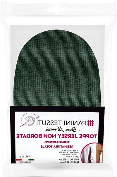 Opstrijkbare Patches - Kleding Reparaties - Kleding Versterken - Zonder Rand - 16 x 105 cm - Groen