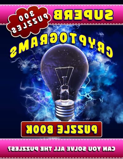 Cryptogram Puzzelboek - Cryptoquip Puzzels - Hersenen Trainen - Grote Letters - 8.5 x 11 inch - Niet gespecificeerd