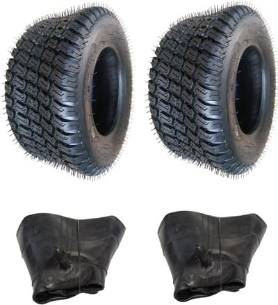 Zitmaaier Banden - Grasmaaier Banden - Gazon Onderhoud - Goede Grip - 16 x 7.50-8 - Zwart