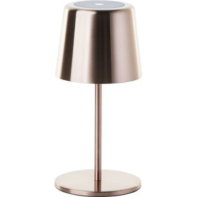 Brilliant Xaana - oplaadbare Tafellamp - Binnen & Buiten - LED 4W 3000K-6000K - 3 Stepdim - IP44 - Koper