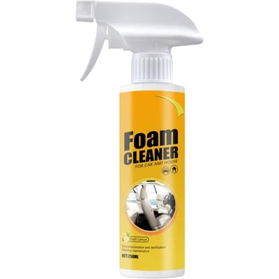 250ml Multifunctionele Schuimreiniger Anti-Verkleuring Anti-Veroudering Reiniging Automoive Auto Interieur Thuis white