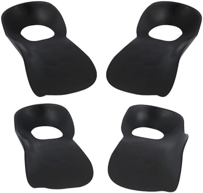 Dailygoods- Inlegzolen Orthopedisch - 4 Stuks - Halve Inlegzolen - Geschikt voor Mannen/Vrouwen - TPU - Comfortabele Ondersteuning - Schoeninlegzolen