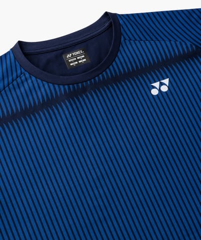 Yonex 16844EX tennis badminton sportshirt - dark navy - maat L
